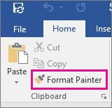 format painter in word for mac